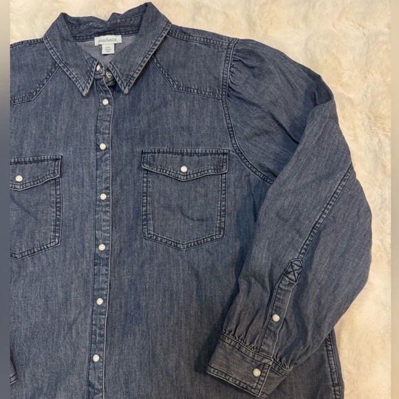 Sundance Denim Chambray Button Down - Picture 3 of 5